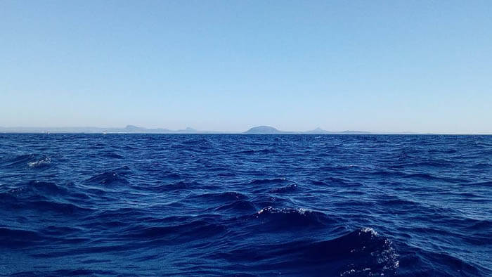 Sunshine Coast Australia from boat