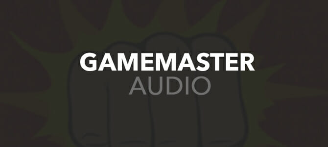 Gamemaster Audio Banner