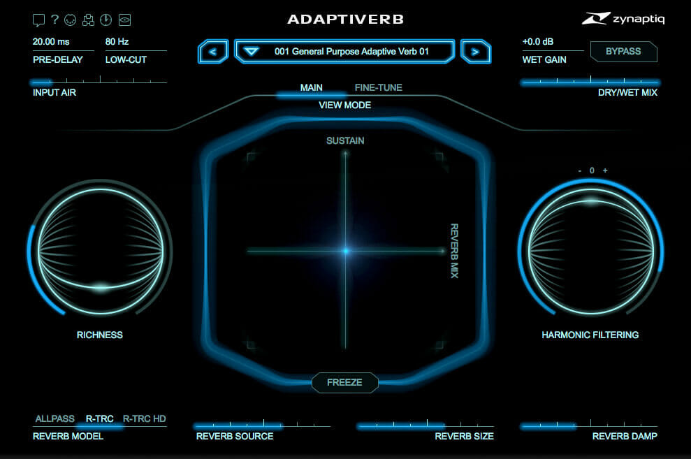 Adaptiverb screen grab